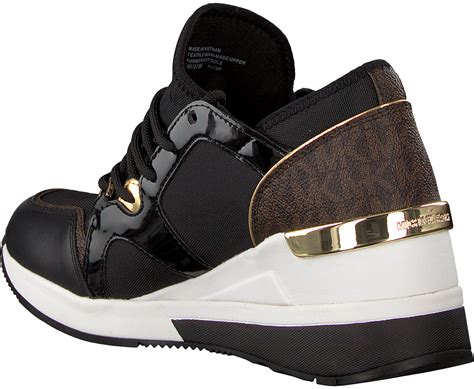 zwarte lak sneakers michael kors|Michael Kors ladies sneakers.